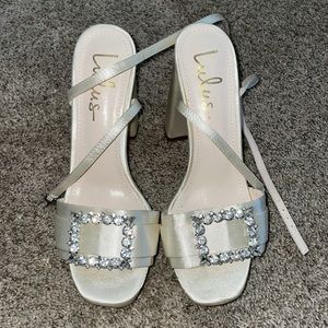 Lulus Jewel Buckle Heels